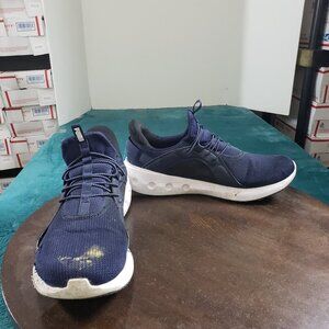 PUMA Soft Ride Carson Sliptech Running Shoes Blue Athletic Sneakers Mens 13